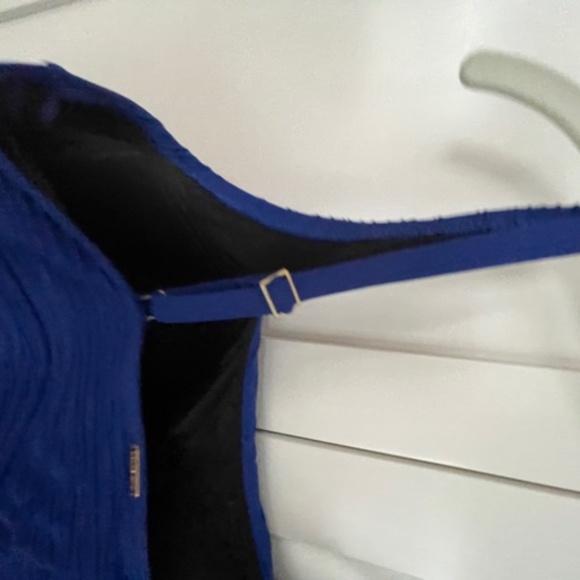 Women's Land's End Size 12 Compression Royal Blue Swimsuit-NWT One Piece New - Picture 8 of 10